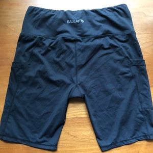 Black Biker shorts -Size Large